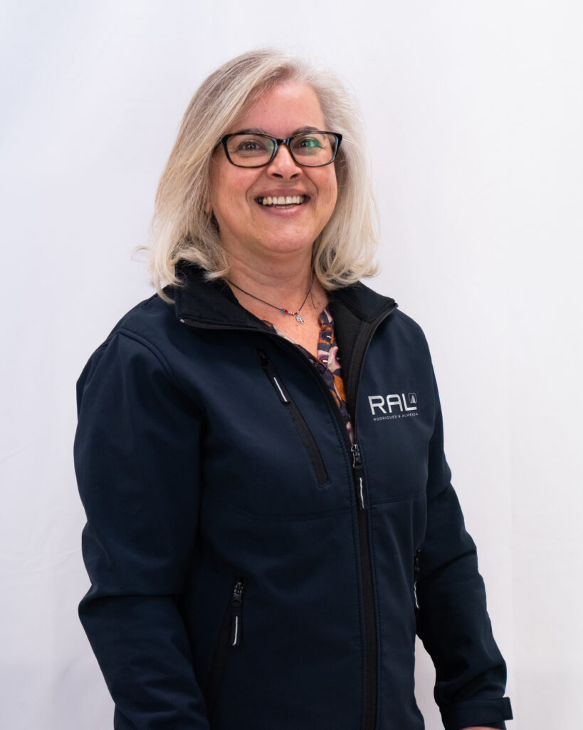 Ana Luísa, assistente administrativa da RAL – Rodrigues & Almeida